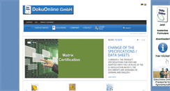 Desktop Screenshot of dokuonline.com